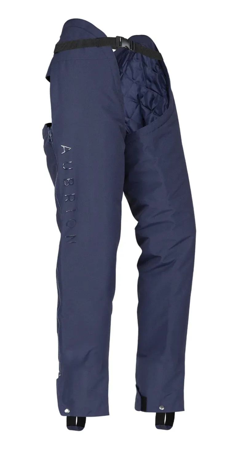 Aubrion Core Winter Waterproof Chaps - Unisex Navy